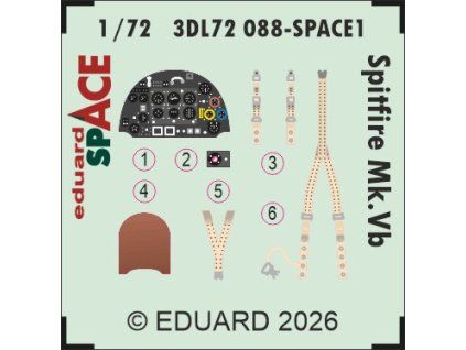 Spitfire Mk.Vb SPACE 1/72 recommended for IBG MODELS