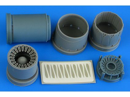 1/48 Mitsubishi F-2A/B exhaust nozzle - opened