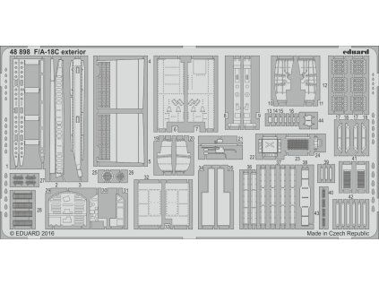 1/48 F/A-18C exterior for KINETIC kit