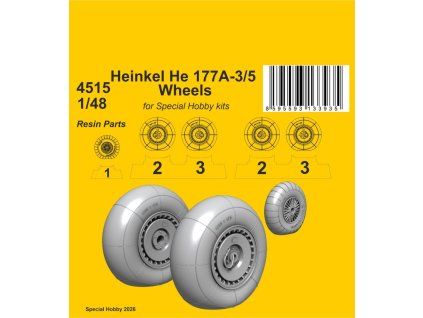 1/48 Heinkel He 177A-3/5 Wheels/for SH kits