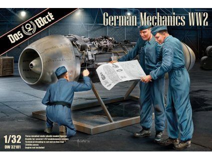 1/32 German Mechanics WW2