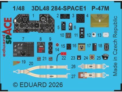 P-47M SPACE 1/48 recommended for TAMIYA