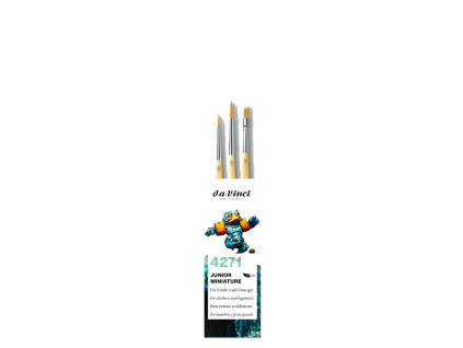 Da Vinci Brush Junior set 4271 for details and miniatures