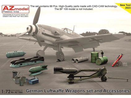 1/72 Luftwafe weapons set