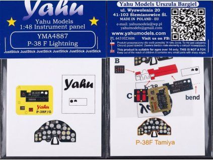 1/48 P-38 F Lightning recommended for Tamiya