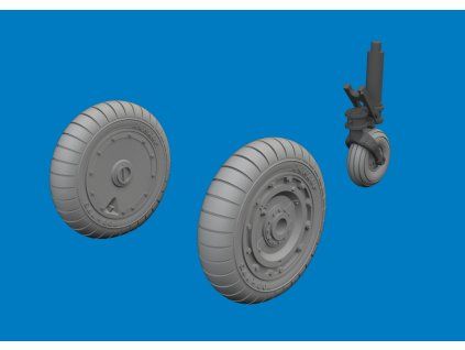 Fw 190D-9 wheels 1/48 recommended for MINIART
