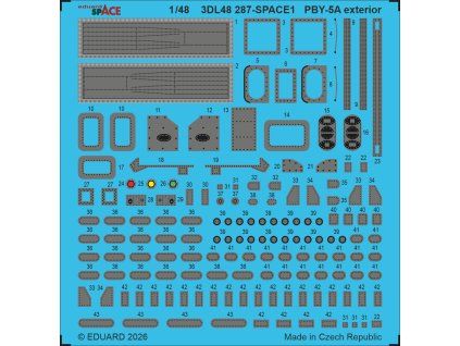 PBY-5A exterior SPACE 1/48 recommended for EDUARD / REVELL