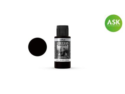 Vallejo Mecha Color 73642 Black Primer (60 ml)