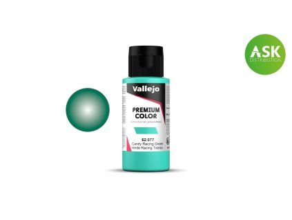 Vallejo Premium Color 62077 Candy Racing Green (60 ml)