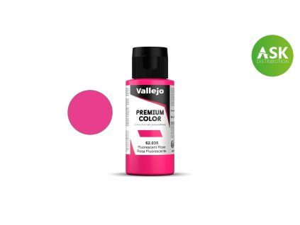 Vallejo Premium Color 62035 Rose Fluo Fluorescent (60 ml)