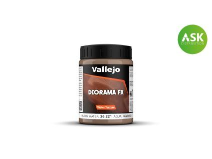 Vallejo Diorama FX 26221 Muddy Water Texture (200 ml)