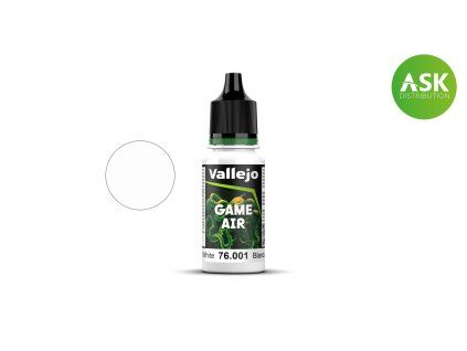 Vallejo Game Air 76001 Dead White Color (18 ml)