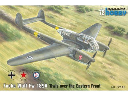 Focke Wulf Fw 189A ‘Owls over the Eastern Front’ 1/72