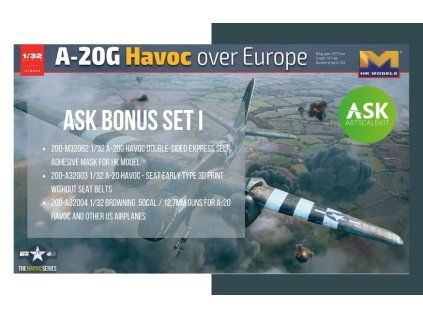 1/32 Douglas A-20G Havoc ASK Bonus Set I