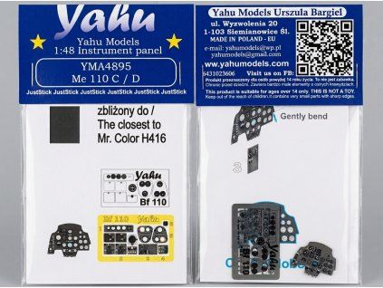 1/48 Me 110 C/D recommended for Cyber Hobby
