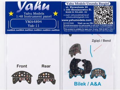 1/48 Yak-11 recommended for Bilek / A&A