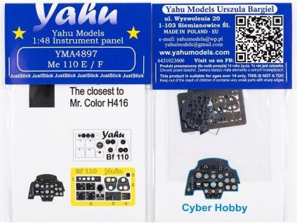 1/48 Me 110 E/F recommended for Cyber Hobby