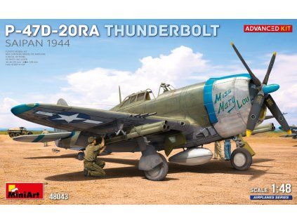 1/48 P-47D-20RA Thunderbolt Saipan 1944 Advanced Kit