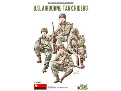1/35 U.S Airborne tank riders