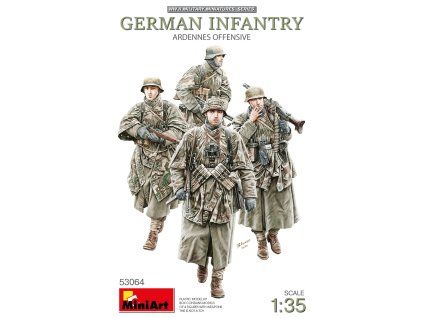 1/35 German Infantry. Ardennes Offensive