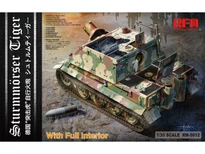 1/35 Sturmtiger w/full interior & workable track links - RFM