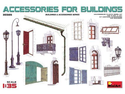 1/35 Accessories for Buildings - Miniart
