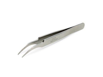 Tamiya 74108 HG Angled Tweezers Round Tip