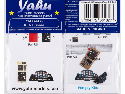 1/48 Ki-51 Sonia recommended for Wingsy Kit