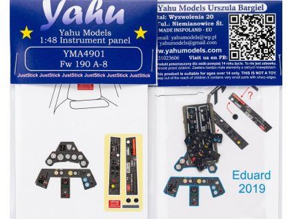 1/48 Fw-190 A-8 recommended for Eduard 2019