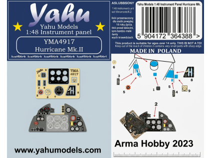 1/48 Hurricane Mk.II recommended for Arma Hobby