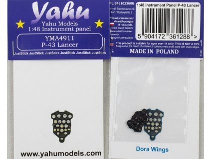 1/48 P-43 Lancer recommended for Dora Wings