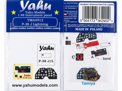 1/48 P-38 J Lightning recommended for Tamiya