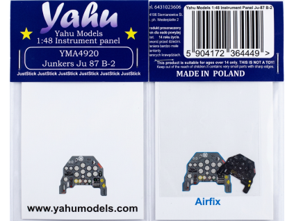 1/48 Junkers Ju-87 B-1 recommended for Airfix