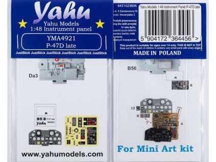 1/48 P-47D Late recommended for Mini Art