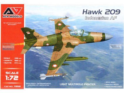 1/72 Hawk 209 light fighter (Indonesian A.F.)