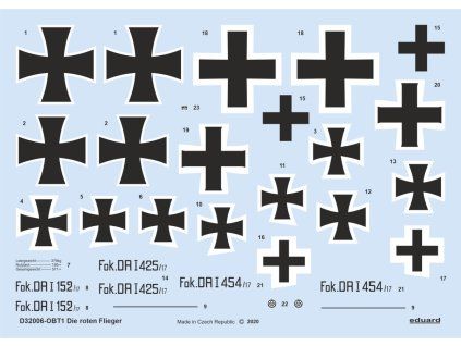 Die roten Flieger 1/32 recommended for MENG