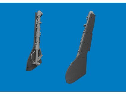 Fw 190D-9 undercarriage legs PRINT 1/48 recommended for MINIART