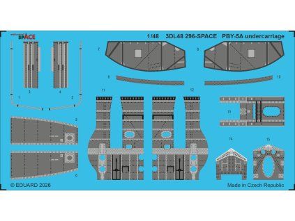 PBY-5A undercarriage SPACE 1/48 recommended for EDUARD / REVELL