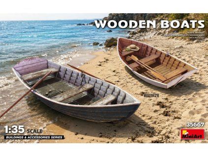 1/35 Wooden boats