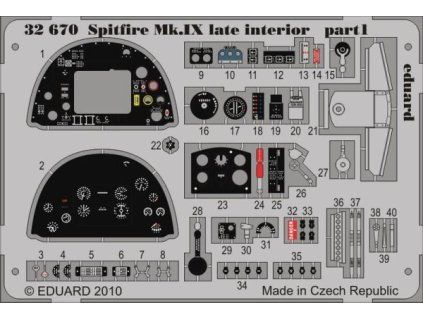 1/32 Spitfire Mk.IX late interior S.A.