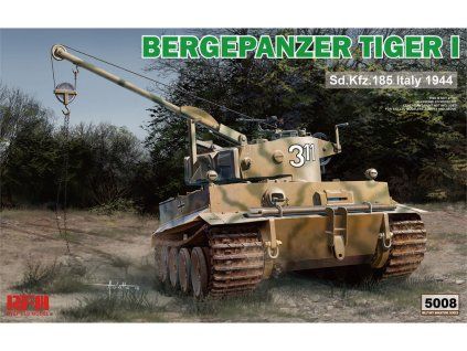 1/35 Bergepanzer Tiger I w/workable track links - RFM