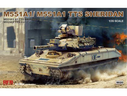 1/35 M551A1/ A1TTS Sheridan - RFM