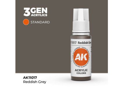 AK Acrylics 3GEN Reddish Grey (17 ml)