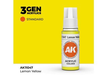 AK Acrylics 3GEN Lemon Yellow (17 ml)