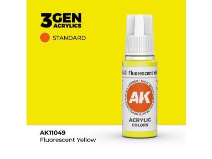 AK Acrylics 3GEN Fluorescent Yellow (17 ml)