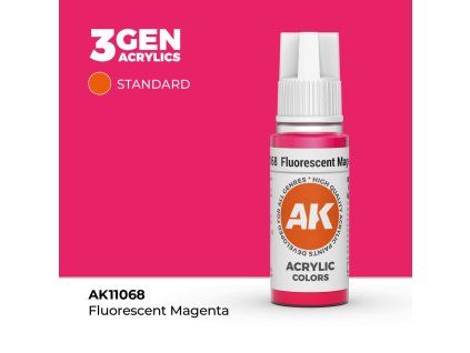 AK Acrylics 3GEN Fluorescent Magenta (17 ml)