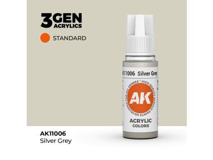 AK Acrylics 3GEN Silver Grey (17 ml)