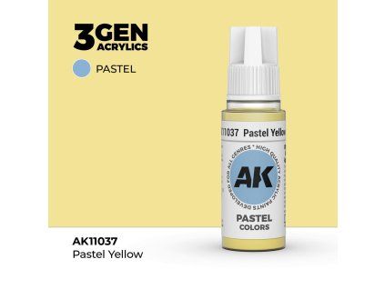 AK Acrylics 3GEN Pastel Yellow (17 ml)