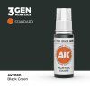 AK Acrylics 3GEN Black Green (17 ml)