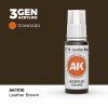AK Acrylics 3GEN Leather Brown (17 ml)